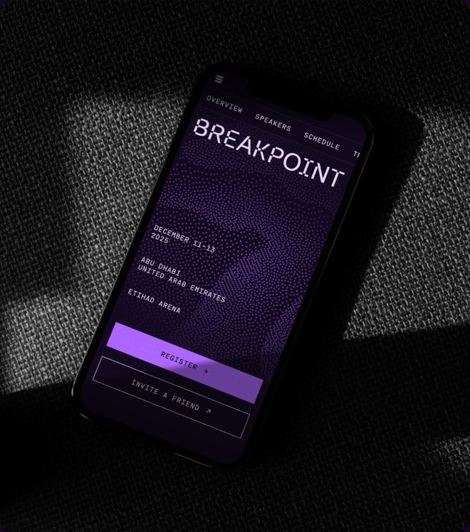 The Breakpoint app on a phone.